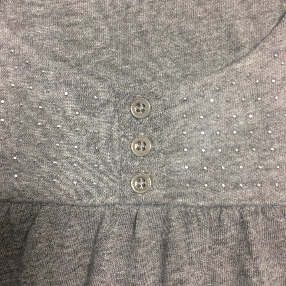 NWOT * Apt.9 Gray Tank with Bling
